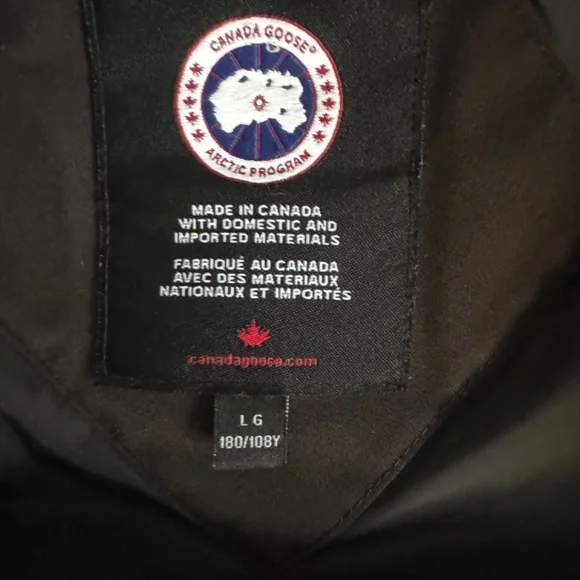 Canada Goose Parka size large